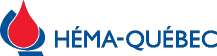 Logo d'Héma Québec graphique Accueil